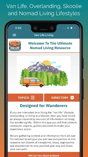 Van Life Living Screenshot 1
