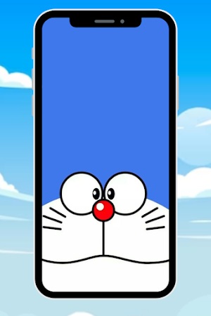 Blue Cat Cartoon Wallpaper HD Screenshot 0