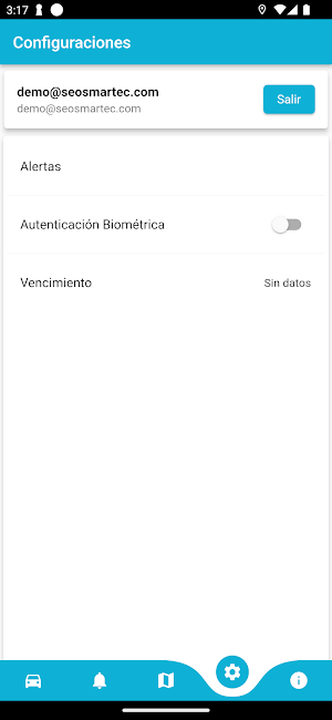 Tracking Auto Seguro Screenshot 3