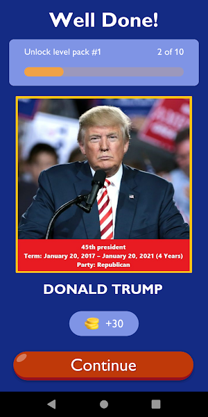 Guess The American President Screenshot 3