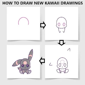 How To Draw New Kawaii Drawings Screenshot 0