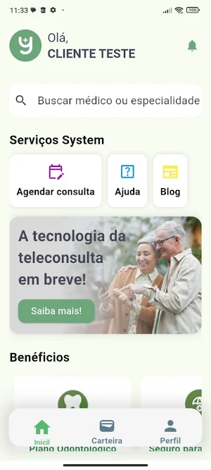 System Saúde Screenshot 1