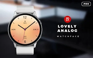 Lovely Analog Pro Watch Face Screenshot 0