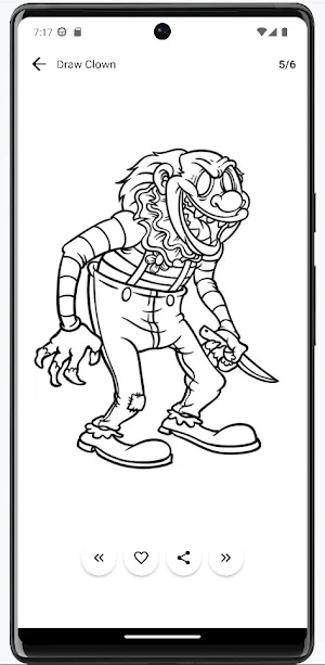 How to Draw Killer Clown Screenshot 2