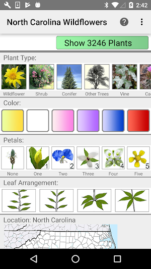 North Carolina Wildflowers Screenshot 0