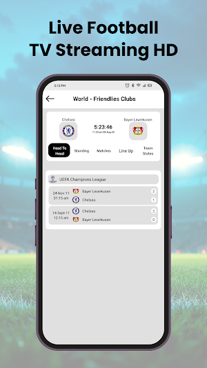 Live Football TV STREAMING HD Screenshot 3