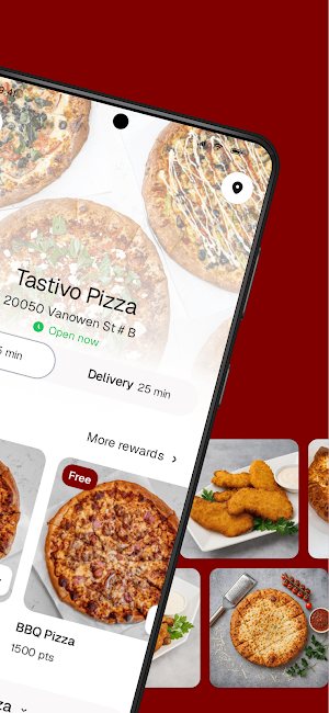 Tastivo Pizza Screenshot 1