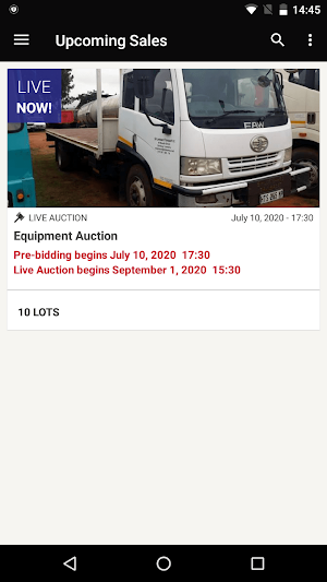 Devco Auctioneers Screenshot 0