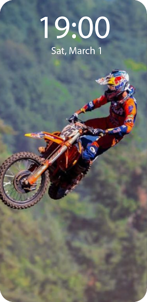 Motocross Live Wallpaper Screenshot 2