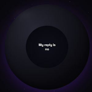 Magic 8 ball Screenshot 1