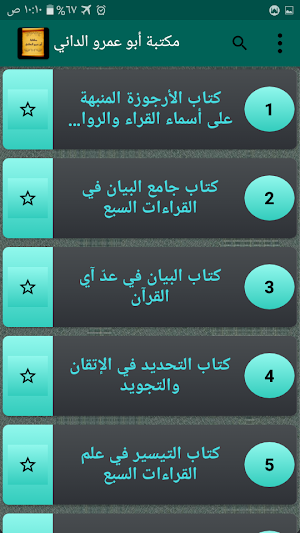 مكتبة أبو عمرو الداني| 15 كتاب Screenshot 1