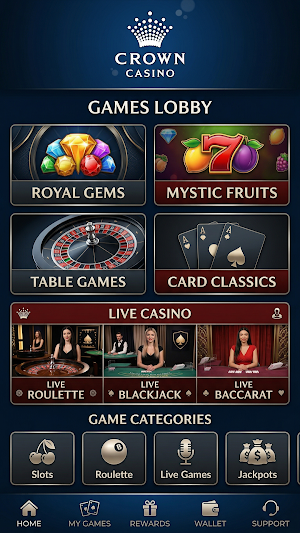 Crown Casino Screenshot 0