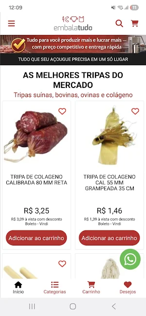loja embalatudo mobile Screenshot 0