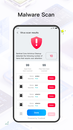 Sentinel Security - Antivirus Screenshot 1