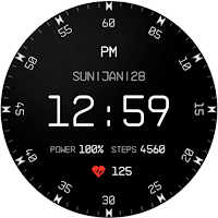 MW12 Minimal Digital Watch