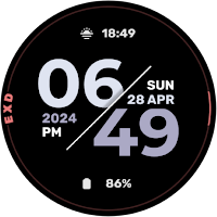 EXD039: Minimal Watch Face
