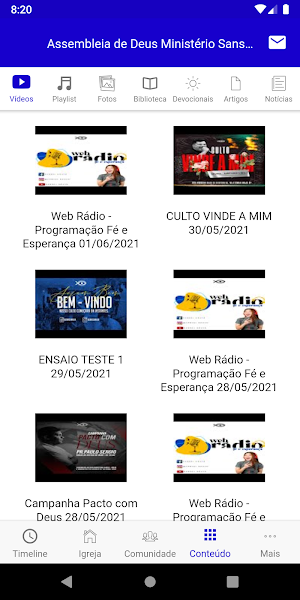 Assembléia de Deus Ministério Sansei Arujá Screenshot 3