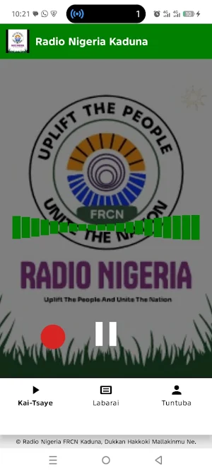 Radio Nigeria Kaduna Screenshot 1