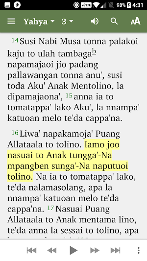 Alkitab Duri Screenshot 1