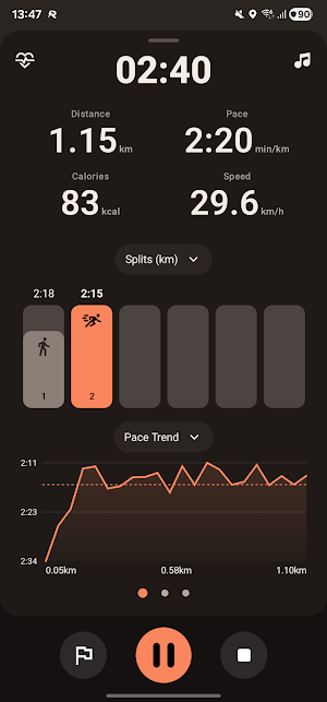 Runerize: GPS Running Tracker Screenshot 2