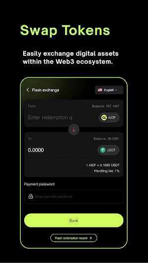 AIDF - Web3 Wallet & AI Screenshot 2