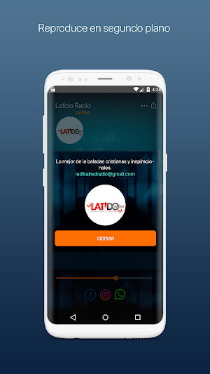Latido Radio HD Screenshot 2