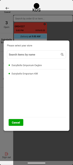 FinanceApps KDS Screenshot 1