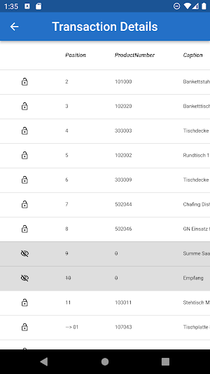 Inventa Digitales Lager Screenshot 2