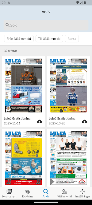 Luleå Gratistidning Screenshot 1