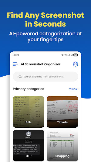 AI Screenshot Organizer Screenshot 0