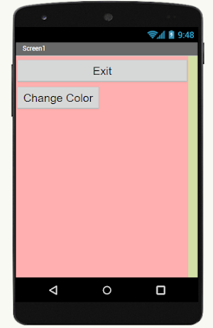 change screen app color Screenshot 1