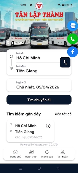 Xe Khách Tân Lập Thành Screenshot 0