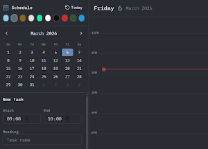 Scheduler Screenshot 3