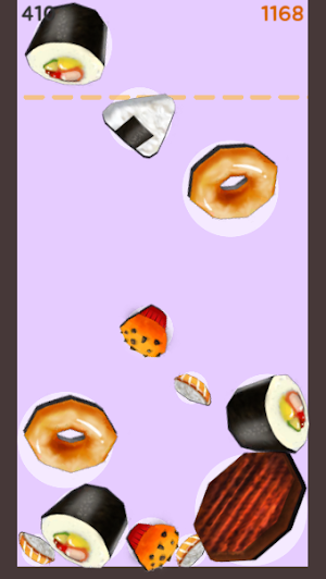 Food Fighter - Merge Puzzle Screenshot 1