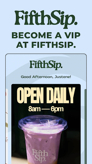 FifthSip. Coffee Screenshot 0