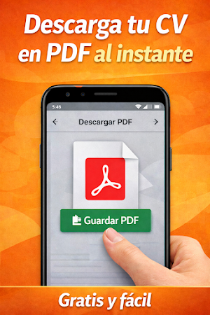 Crear CV - PDF Gratis Screenshot 2