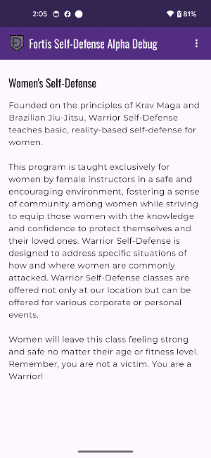 Fortis Self-Defense Screenshot 0