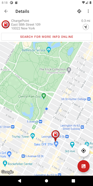 Charging Station Finder Screenshot 1