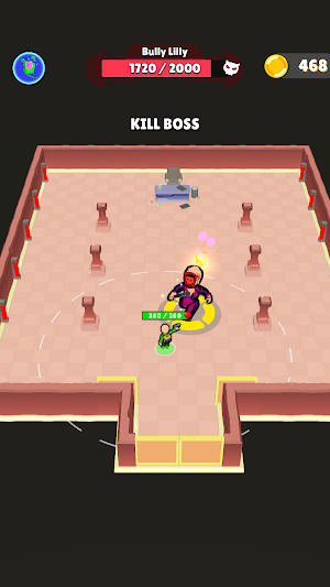 Cyber Wars: RPG Idle Shooter Screenshot 1