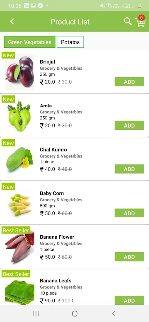 Morning Market - Grocery App Screenshot 2
