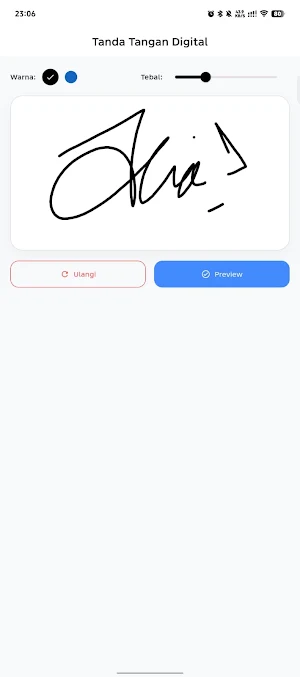 Tanda Tangan Digital Screenshot 1