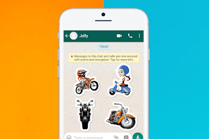 Bike Sticker For Whatsapp Screenshot 0