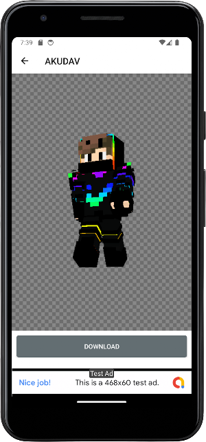 Akudav Skins for Minecraft Screenshot 2