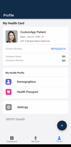 MOOV Health Screenshot 1