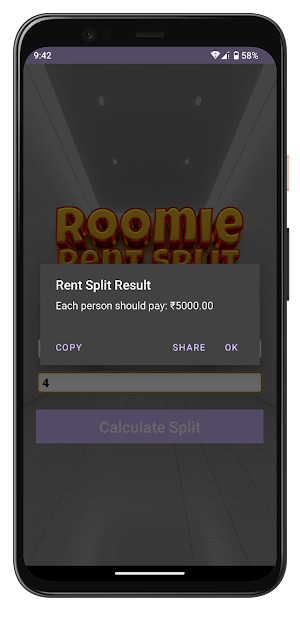 Roomie Rent Split Screenshot 2