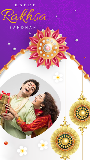 Raksha Bandhan Photo Frame 2021 : Rakhi Frames Screenshot 3