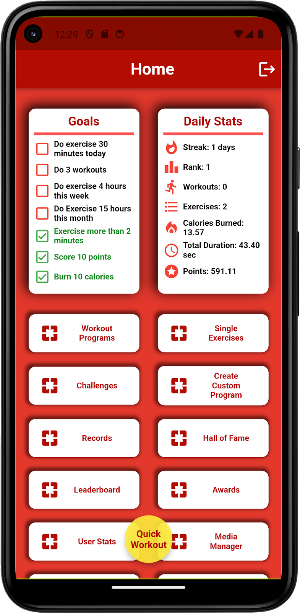 Workout Fusion Screenshot 2
