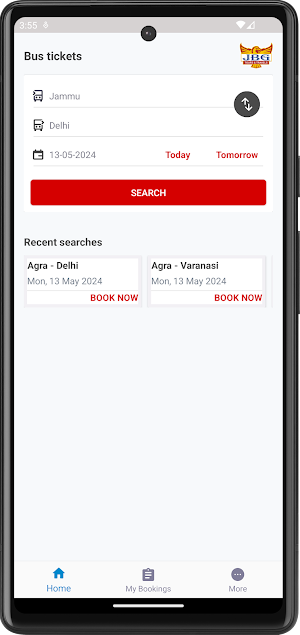 JBG Bus Services Screenshot 0