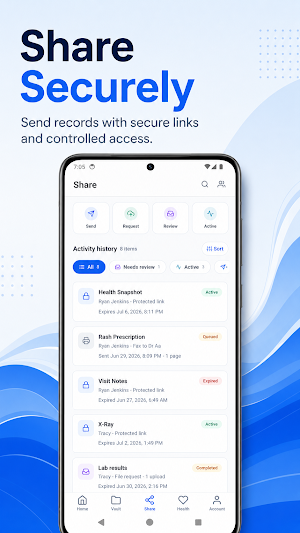 iSBERGDATA Health Passport Screenshot 2