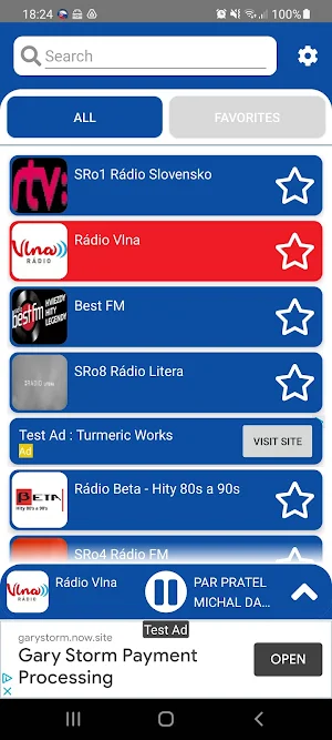 Slovakia Radio – Slovakian AM & FM Radio Tuner Screenshot 0